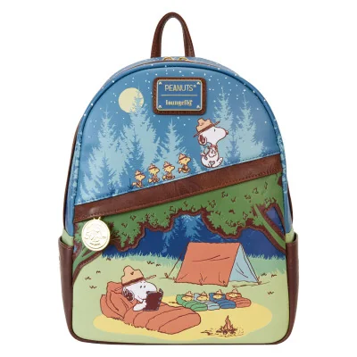 Loungefly Peanuts Snoopy Beagle scouts 50th anniversary - Mini sac a dos - Précommande Juin