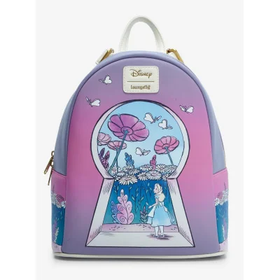 Loungefly Disney Alice au pays des merveilles trou de serrure - Mini sac a dos - Import Juillet