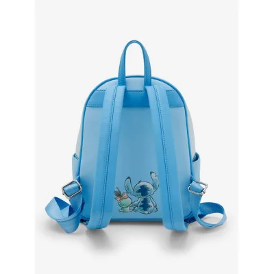 Loungefly Disney Stitch et Scrump - Mini sac a dos - Import