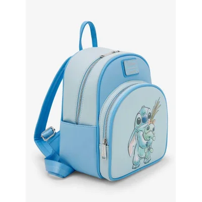 Loungefly Disney Stitch et Scrump - Mini sac a dos - Import