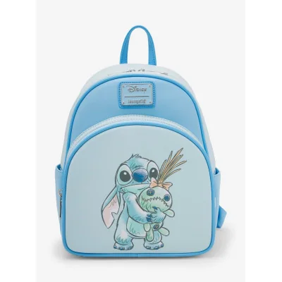 Loungefly Disney Stitch et Scrump - Mini sac a dos - Import