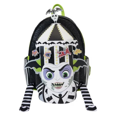 Beetlejuice Loungefly Mini Sac A Dos Carousel Light Up Cosplay 