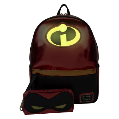 Pixar Loungefly Mini Sac A Dos Incredibles 20Th Anniversary Light Up Cosplay 