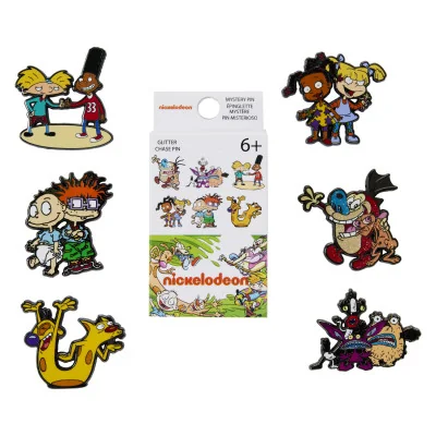Loungefly Nickelodeon Mystery box pins retro - précommande juillet