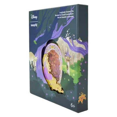 Loungefly Pins collector box Princesse Raiponce lenticulaire