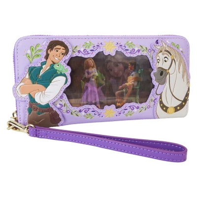 Disney Loungefly Portefeuille Princess Raiponce Lenticular 