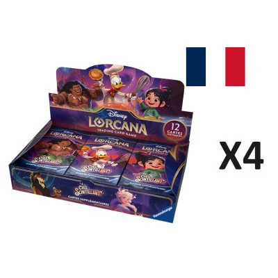 DISNEY - Lorcana - Case 4 Display 24 Boosters Chapitre 5 - FR