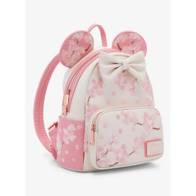 Loungefly Disney Minnie Mouse fleur de cerisier - Mini sac a dos - Import Octobre