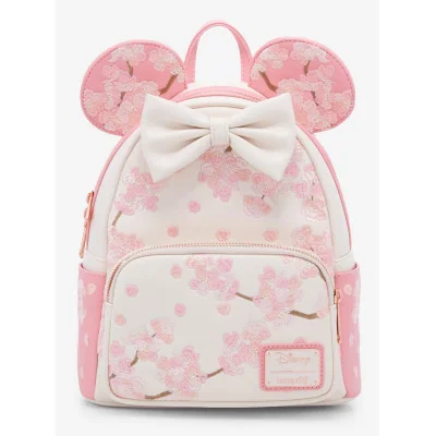 Loungefly Disney Minnie Mouse fleur de cerisier - Mini sac a dos - Import mars