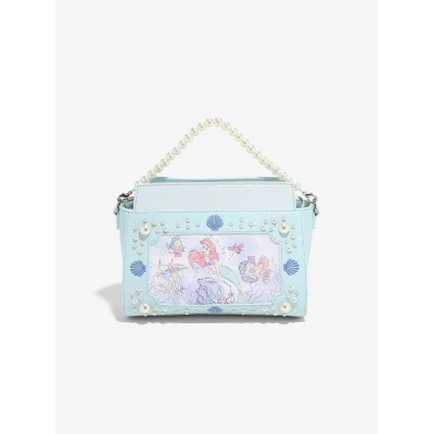 Loungefly Disney La petite sirene The little mermaid perle portrait - Sac a main - Import Octobre