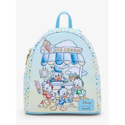 Loungefly Disney Donald et ses neveux glace - sac a dos - import Octobre