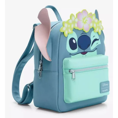 Loungefly Disney Stitch couronne fleurie - Mini sac à dos - Import Octobre