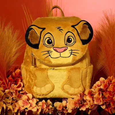 Loungefly Disney Roi Lion Simba plush cosplay - Mini sac a dos - Import Aout/Aout