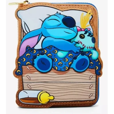 Loungefly Disney Lilo & Stitch Sleeping Stitch portefeuille - import septembre