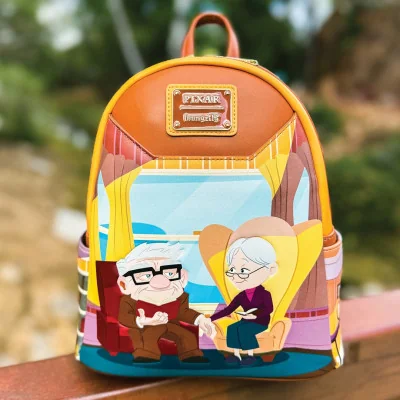 Loungefly Pixar Up La haut Carl et Ellie - Mini sac a dos - Import Aout