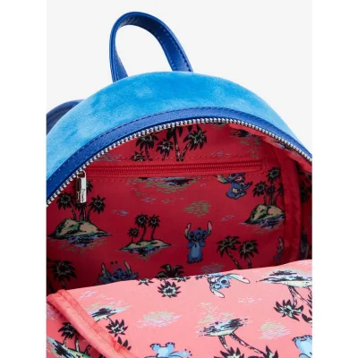 Loungefly Disney Lilo & Stitch Figural Fuzzy Stitch sac à dos - import septembre