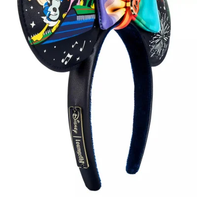 Loungefly Disney EPCOT Ears serre tête à oreilles Les 3 caballeros Glow in the dark - Import Octobre