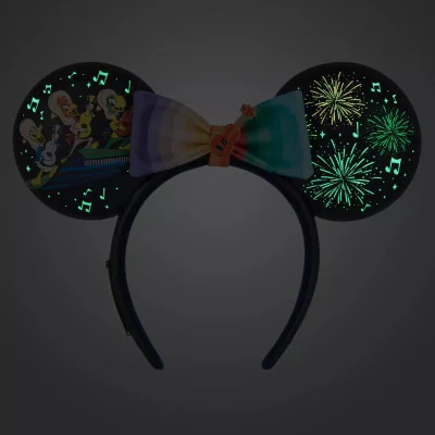 Loungefly Disney EPCOT Ears serre tête à oreilles Les 3 caballeros Glow in the dark - Import Octobre