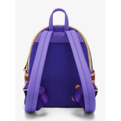 Loungefly Disney Raiponce Tangled avec fenêtre et lanterne lenticulaire sac à dos - import Octobre