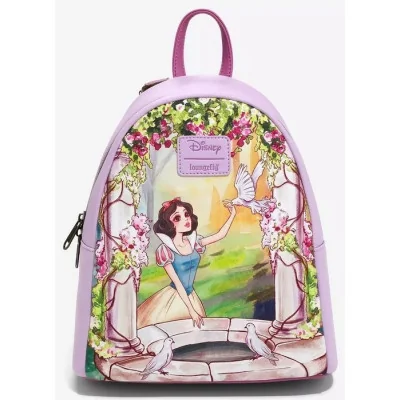 Loungefly blanche neige portrait sac à dos - import Octobre