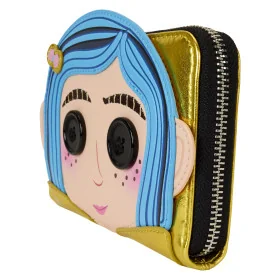 Loungefly - coraline loungefly portefeuille doll cosplay - portefeuille