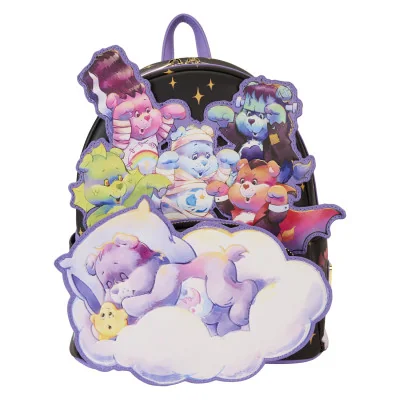 Carebears X Universal Monsters Loungefly Sac A Dos Bisounours Scary 