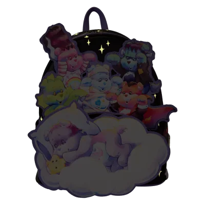 Carebears X Universal Monsters Loungefly Sac A Dos Bisounours Scary 