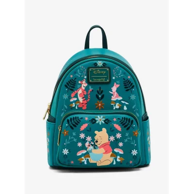 Loungefly Disney Winnie the pooh floral - Mini sac a dos - Import Decembre