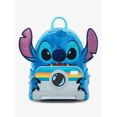 Loungefly Disney Stitch appareil photo - Mini sac a dos - Import Novembre/Décembre