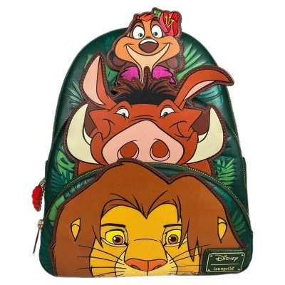 Loungefly Disney Le Roi Lion triple pocket - Mini sac a dos - Import Juillet