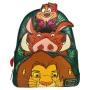 Loungefly Disney Le Roi Lion triple pocket - Mini sac a dos