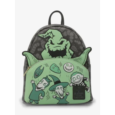 Loungefly Disney L'étrange noel de monsieur Jack Oogie Boogie GITD - Mini sac a dos - Import Octobre