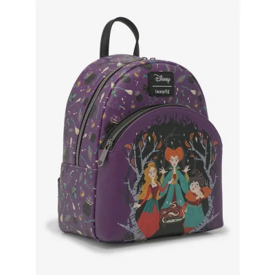 Loungefly Disney Hocus Pocus Sanderson Sisters Woods - Mini sac a dos - Import Octobre