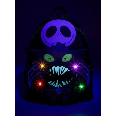 Loungefly Disney The Nightmare Before Christmas Jack Skellington Wreath - Mini sac a dos - Import Octobre