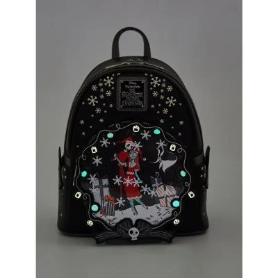 Loungefly Disney Disney The Nightmare Before Christmas Jack & Sally Snowflake - Mini sac a dos - Import Octobre