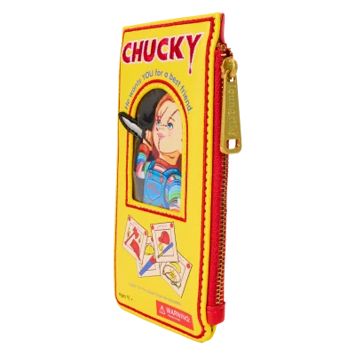 Chucky Loungefly Porte Carte Childs Play Chucky Box 