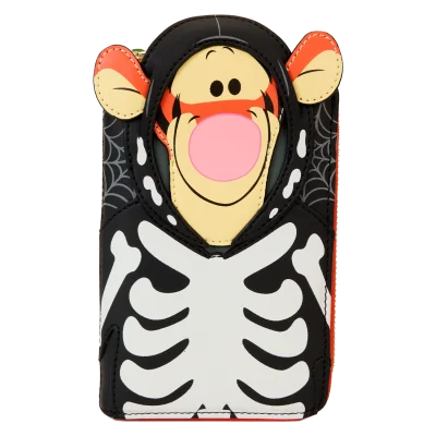 Loungefly Disney Winnie the pooh Tigrou Tigger skeleton - Portefeuille - Précommande Septembre