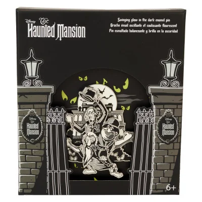 Disney Loungefly Collector Box Pins Haunted Mansion Hitchhiking Ghosts 