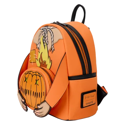 Trick 'R Treat Loungefly Mini Sac A Dos Flaming Head Sam 