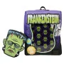 Loungefly - universal monsters loungefly mini sac a dos frankenstein neon mask - mini sac a dos