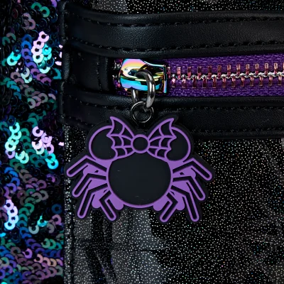 Loungefly Minnie Mouse Spiderweb Sequin - sac à dos - import Octobre