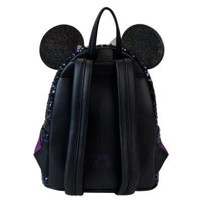 Loungefly Minnie Mouse Spiderweb Sequin - sac à dos - import Octobre