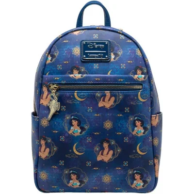 Loungefly Aladdin et Jasmine double strap - Sac à dos - Import