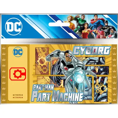 Cartoon Kingdom - Dc Justice League Golden Ticket Cyborg X5 -