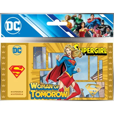 Cartoon Kingdom - Dc Justice League Golden Ticket Supergirl Europe X5 -