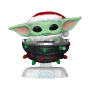 Funko - Sw Star Wars Pop Holiday Grogu Pram Santa - arrivage septembre 2024 -www.lsj-collector.fr