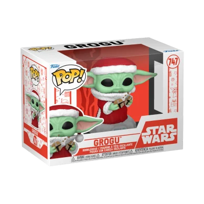 Funko - Sw Star Wars Pop Holiday Grogu Santa - arrivage septembre 2024 -www.lsj-collector.fr