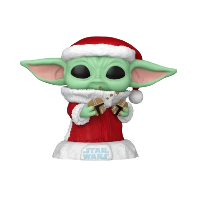 Funko - Sw Star Wars Pop Holiday Grogu Santa - arrivage septembre 2024 -www.lsj-collector.fr