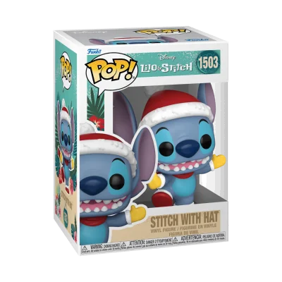 Funko - Disney Pop Stitch Holiday Stitch Hat - arrivage septembre 2024 -www.lsj-collector.fr