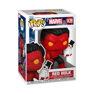 Funko - Marvel Pop Holiday 2024 Red Hulk - arrivage septembre 2024 -www.lsj-collector.fr